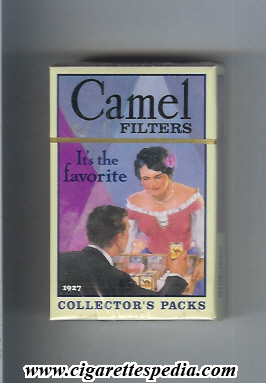 camel collection version collector s packs 1927 filters it s the favorite ks 20 h usa