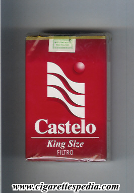 castelo king size filtro ks 20 s red white brazil