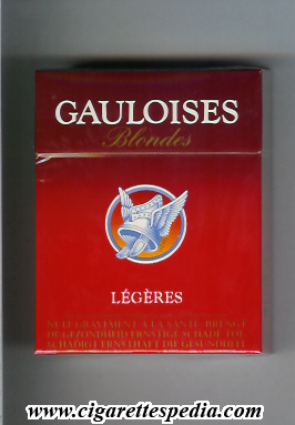 gauloises blondes with ring legeres ks 25 h france