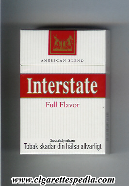 interstate full flavor american blend ks 20 h england
