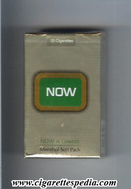 now now is lowest menthol ks 20 s usa