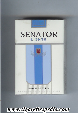 senator american version premium american flavor lights ks 20 h russia usa