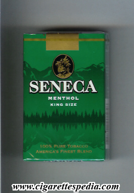 seneca canadian version menthol ks 20 s usa canada