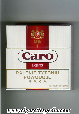 caro lights s 25 h white red poland