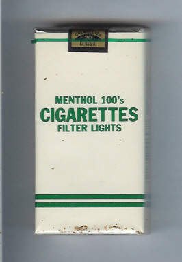 Cigarettes (Menthol Lights) L-20-S - USA