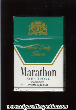 marathon exclusive premium blend menthol ks 20 h cyprus greece