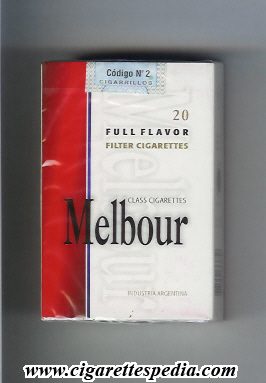 melbour full flavor ks 20 h white red argentina