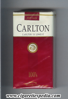 carlton american version horizontal black name l 20 s red white usa