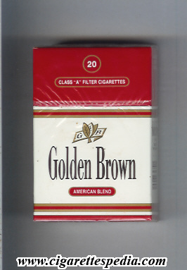 golden brown american blend ks 20 h red white usa