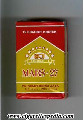 mars 27 sj generasi 1 ks 12 s indonesia