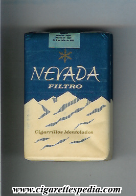 nevada chilean version filtro mentolados ks 20 s chile
