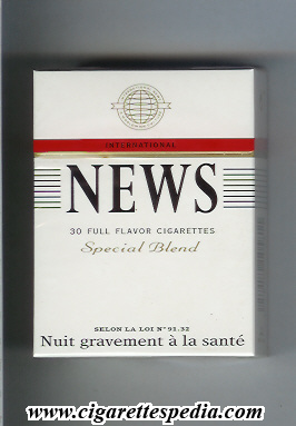 news international special blend full flavor ks 30 h france