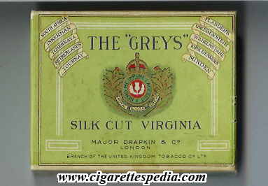 the greys silk cut virginia s 20 b usa england
