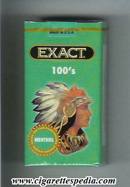 exact design 3 with indian menthol l 20 s usa