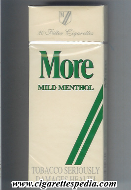 more mild menthol sl 20 h germany usa