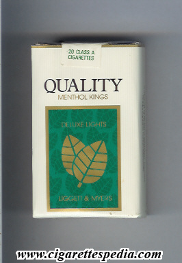 quality liggett myers deluxe lights menthol ks 20 s usa