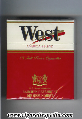 west full flavor american blend ks 25 h usa germany