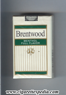brentwood menthol full flavor ks 20 s usa