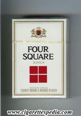 four square ks 20 h white red india