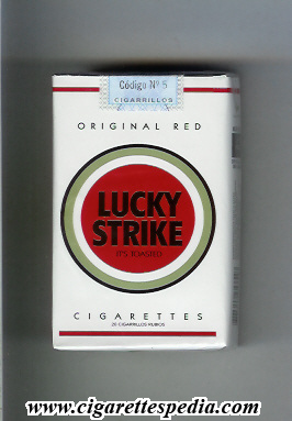 lucky strike original red ks 20 s argentina usa