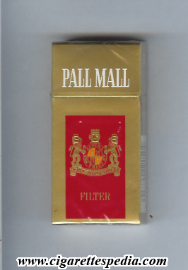 pall mall american version filter ks 10 h gold red finland usa