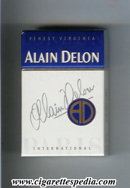 Alain Delon (chinese version) (Finest Virginia International Paris) KS-20-H  - Hong Kong (China)