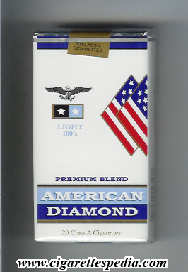 american diamond light premium blend l 20 s usa