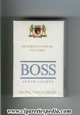 boss slovenian version international super lights filters ks 20 h slovenia