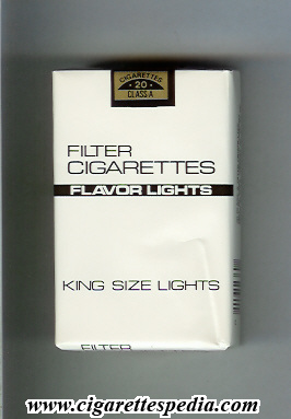 flavor lights filter cigarettes lights ks 20 s usa
