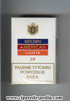 golden american with emblem on the top lights ks 20 h poland