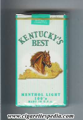 kentucky s best menthol light l 20 s usa