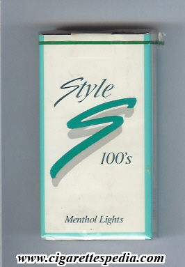 style american version design 2 with s menthol lights l 20 s usa
