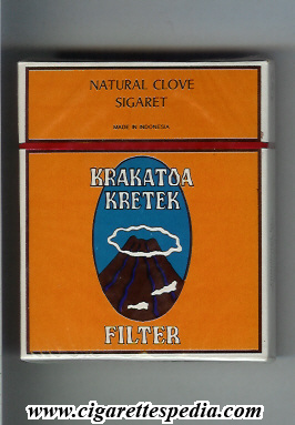 krakatoa kretek filter 0 9l 20 b indonesia