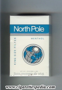 north pole menthol ks 20 h holland usa