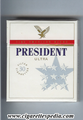 president greek version design 1 fine american blend ultra ks 30 h white greece