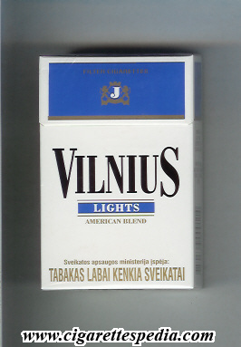 vilnius lights american blend ks 20 h latvia lithuania