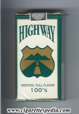 highway menthol full flavor l 20 s usa