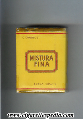 mistura fina brazilian version cigarros extra suaves s 20 s brazil