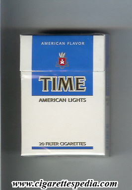time israeli version american lights american flavor ks 20 h white blue israel