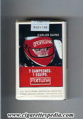 fortuna spanish version collection design racing team 7 campeones 1 equipo carlos sainz ks 20 s spain