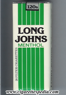 long johns menthol sl 20 s usa
