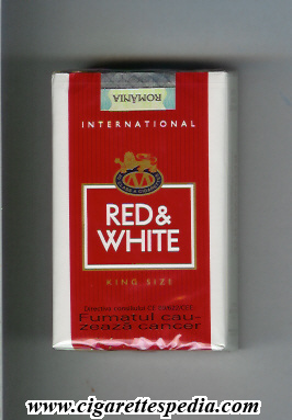 red white with square international king size ks 20 s usa roumania