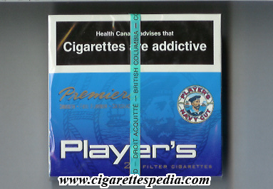 player s navy cut premiere smooth full flavor satisfaction s 20 b blue canada