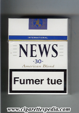 news international american blend ks 30 h white blue france