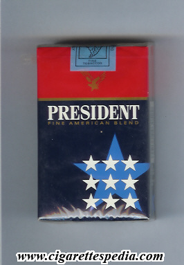 president greek version design 1 fine american blend ks 20 s blue red holland greece