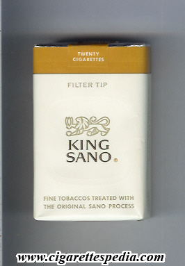 king sano gorizontal name filter tip ks 20 s usa