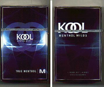 Kool (Limited Edition Artist Packs) Menthol Milds (pack No.3 of 5) KS-20-H - USA.jpg