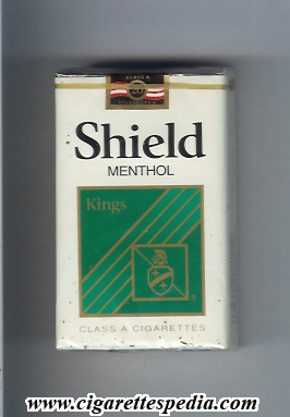 shield menthol ks 20 s usa
