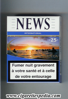 news collection version international sunset beach ca ks 25 h white blue france