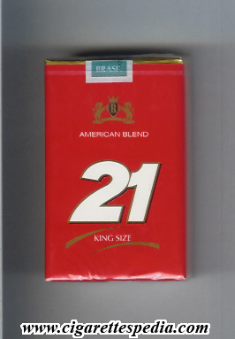 21 brazilian version design 1 american blend king size ks 20 s brazil